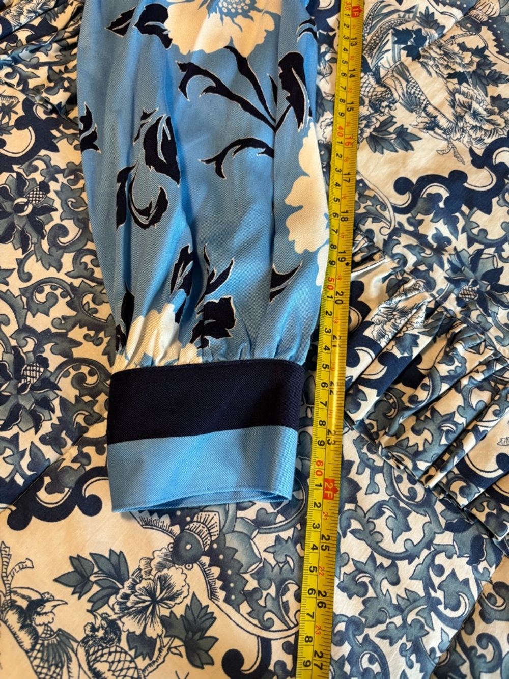 Talbots Button Front Shirt-Delightful Floral~Medium - Picture 8 of 12